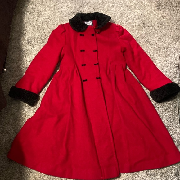 Rothschild Other - Rothschild red and black girls coat